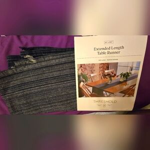 Threshold Striped Table Runner 14" X 108"